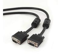 Gembird Monitor CABLE HD15 M M 3 M HQ + Screen FERRITE (Cc-ppvga-10-b) Black