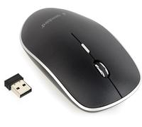 Gembird Mouse USB Optical WRL/Black MUSW-4B-01