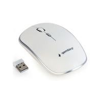 Gembird Mouse USB Optical WRL/White MUSW-4B-01-W Plain