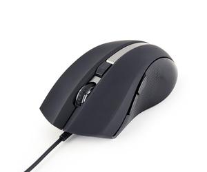 Gembird MYSZ MUS-GU-02 USB G-Laser 2400DPI 6-PRZYCISKóW Czarna