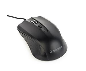 Gembird Optical Mouse | MUS-4B-01L | Wired | USB | Black