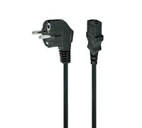 Gembird PC-186-VDE-10M power cable Black CEE7/4 C14 coupler