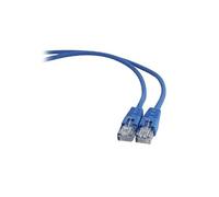 Gembird PP12-0.25M networking cable - networking cables (Cat5e, RJ-45, RJ-45, Male/Male, Gold, 10/100/1000Base-T(X))