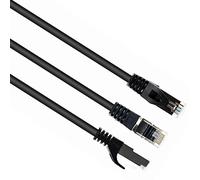 Gembird PP6 - 0.5 m/BK - Molded Cat6 UTP Cable (0.5 meters), Black