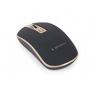 1 pcs x GEMBIRD - MUSW-4B-06-BG - Optical mouse, black,golden, USB A, wireless,