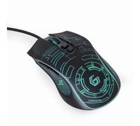 GEMBIRD RGB GAMING MOUSE USB BLACK