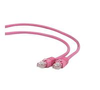 Gembird RJ45/RJ45 Cat6 1m 1m Cat6 F/UTP (FTP) Pink Network Cable - Network Cables (1m, Cat6, F/UTP (FTP), RJ-45, RJ-45, Pink)