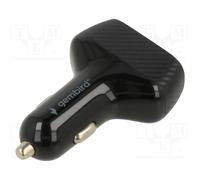 GEMBIRD TA-U2QC3-CAR-01 USB power supply