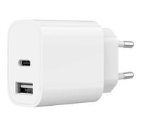 Gembird TA-UC-2AC12-01 2-port Universal USB Charger C), 2.4 A, White