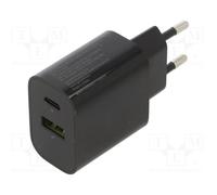 GEMBIRD TA-UC-PDQC20-01-BK Power supply