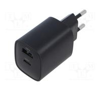 GEMBIRD TA-UC-PDQC30LCD-BK-01 Power supply