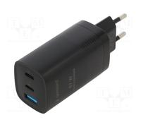 GEMBIRD TA-UC-PDQC65-01-BK Power supply