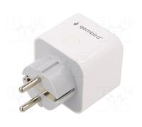 GEMBIRD TSL-PS-F1M-01-W Power socket