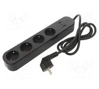 GEMBIRD TSL-PS-S4U-01 Power strip