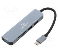 GEMBIRD UHB-CM-CRU3P1U2P2-01 Hub USB