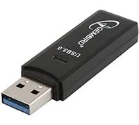 Gembird UHB-CR3-01 USB Black - Card Reader (MS) MicroSDXC, MiniSDHC, SD, SDHC, S
