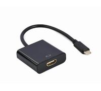 Gembird USB Type-C to HDMI 4K 30HZ 15CM Black Adapter Cable