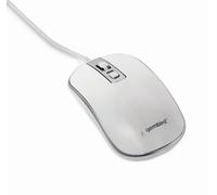 Gembird Wired Optical Mouse USB White Silver