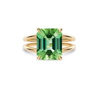 Gemdaia Lagoon Tourmaline Cocktail Ring - UK - L / US - 6