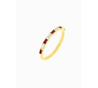 Gemdaia Ruby Serenity Ring - 14K Yellow Gold - UK - L / US - 6