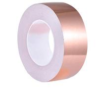 GEMDRUZY Copper Foil Tape (2 inch X 33 FT) with Double-Sided Conductive Adhesive for Guitar & EMI Shielding,Stained Glass Making,El.
