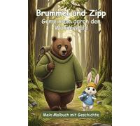 Gemeinsam durch den Wunderwald - Das große Malbuch von Brummel und Zipp: Ein tierisches Abenteuer zum Vorlesen, Entdecken und Ausmalen!