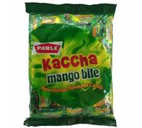 Gemeric Parle Kaccha Bite 291g (Pack of 1) - Kaccha Mango Flavored Candy - Tasty Digestive Tablets - Easy To Carry Anywhere
