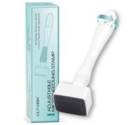 GEMERRY Derma Stamp 140 Microneedle Stamp Adjustable 0-3.0 mm Microneedling Pen Dermapen for Hair, Beard Growth