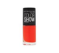 Gemey Maybelline Colour Show Nail Polish - No. 341 Orange Attack