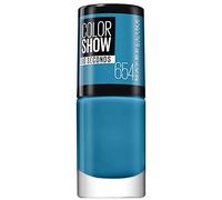Gemey Maybelline Nail Polish Colour Show No. 254 Superpower Blue