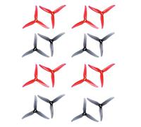 Gemfan Hurricane 4023 3-Blade Props with 1.5mm for 1505-3600 Brushless Motor RC Drone FPV Racing Toothpick 16pcs 8CW 8CCW
