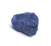gemhub Rough Sapphire Stone - 24.00 Ct Sapphire Crystal for Home Decor Designer - Raw Blue Sapphire Gemstone