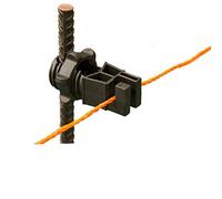 Gemi Elettronica Electric Fencing insulators for metal posts for electric fences 500 pieces for animals wild boar dogs cows horses pigs hens