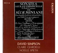 Geminani: Six Sonatas for Cello