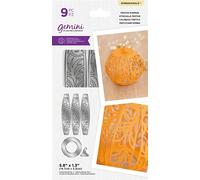 Gemini 3D Christmas Decorations Dimensionals Die Collection-Festive Pumpkin, Silver, One Size