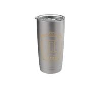 Gemini Art Deco Zodiac Graphic Stainless Steel Insulated Tumbler