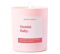 Gemini Birthday Gift Funny Zodiac Birthday Gift Soy Wax Candle Gemini Baby - Scent: Midnight Queen