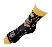 Gemini Birthday May 21-Jun 20 Twins Zodiac Star Sign Constellation Ladies Socks Black One Pair