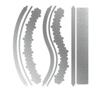 Gemini Build a Border Edge'ables Metal Die - Elegant Daisy Chains