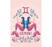 Gemini: Constellation Journal Notebook,Zodiac sign Gemini gift idea 6"x9" blank lined 120 pages