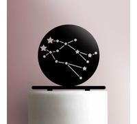 Gemini ConstellationAcrylic Cake Topper 3mm Thick Premium Laser Cut Cake Decoration for Birthday, Wedding, Baby Shower & Party Cakes Durable Reusable