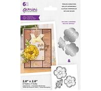 Gemini Decoupage Flower Acrylic Stamp and Metal Die Set - Timeless Carnations