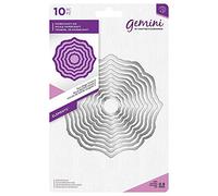 Gemini Die-Elements-Torn Edge Circle 2, Silver, One Size GEM-MD-ELE-TECI2