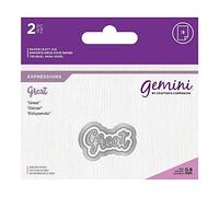 Gemini Die - Expressions Word Die - Great