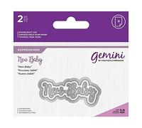 Gemini Die - Expressions Word Die - New Baby
