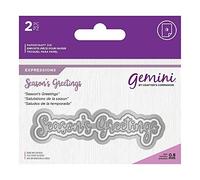 Gemini Die - Expressions Word Die - Seasons Greetings