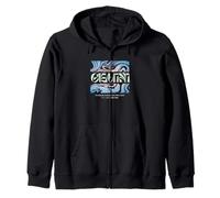 Gemini Double the Trouble Twice the Charm Zodiac Astrology Zip Hoodie