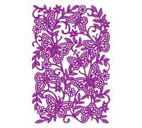 Gemini Elements Delicate Panel Metal Die Set - Elegant Butterflies
