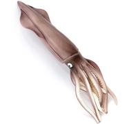 Gemini&Genius - Sea Animal Squid Action Figure for Kids Soft Rubber Realistic Squid Educational Role Play Toy for Kids Collectors Large
