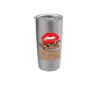 Gemini Goddess Gemini Lips Chain Melanin Black Women Vibes Stainless Steel Insulated Tumbler
